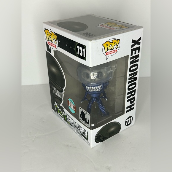 Funko ALIEN XENOMORPH SPECIALTY SERIES METALIC BLUE POP PRICE FIRM - Picture 9 of 9
